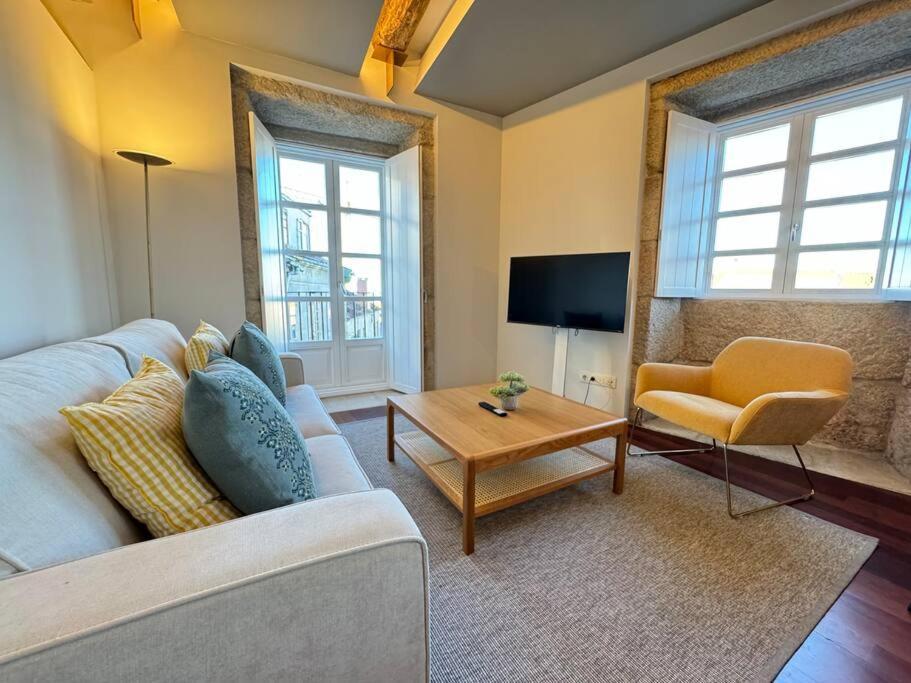 Luxury Downtown C. Del Tratado 2 Apartment Vigo Bagian luar foto
